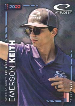2022 Disc Golf Pro Tour #24 Emerson Keith Front